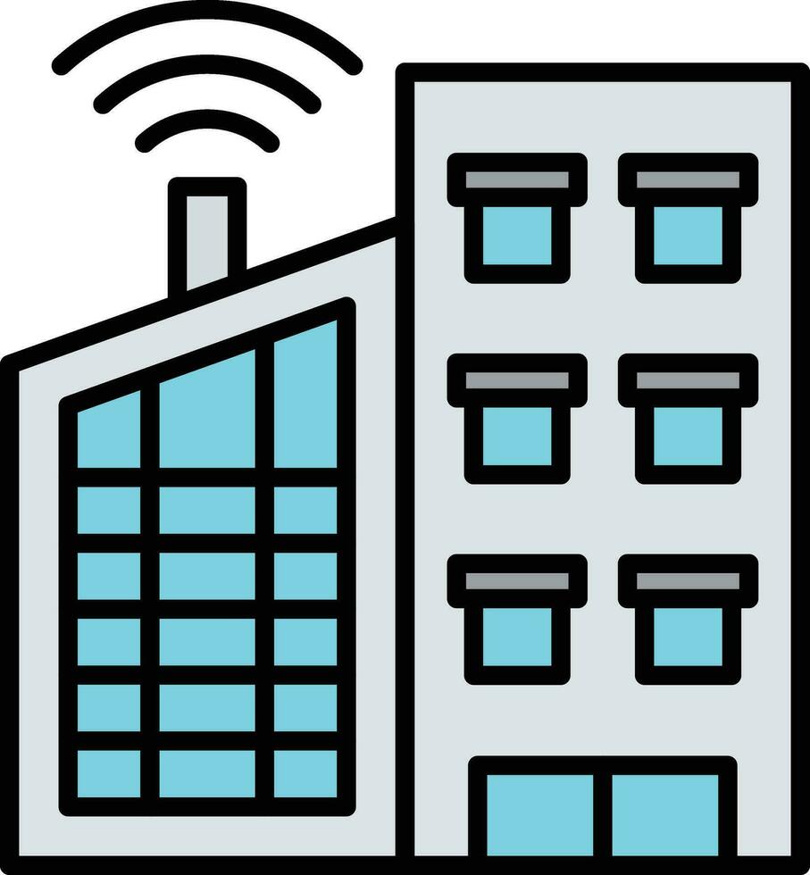 Smart City Vector Icon