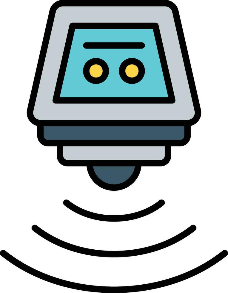 Smart Water Sensor Vector Icon