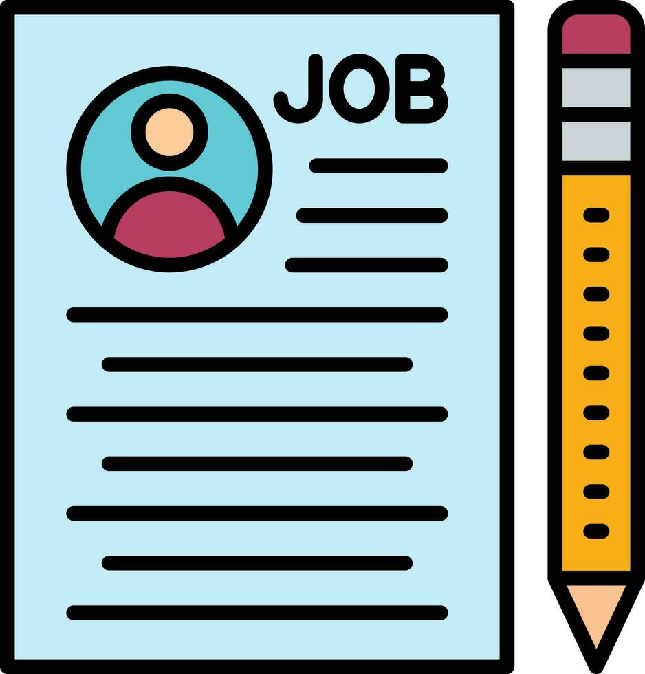 Job Description Vector Icon