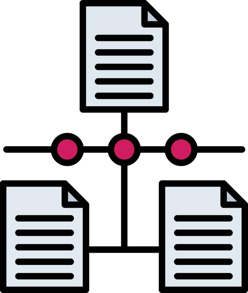 Linked Data Vector Icon