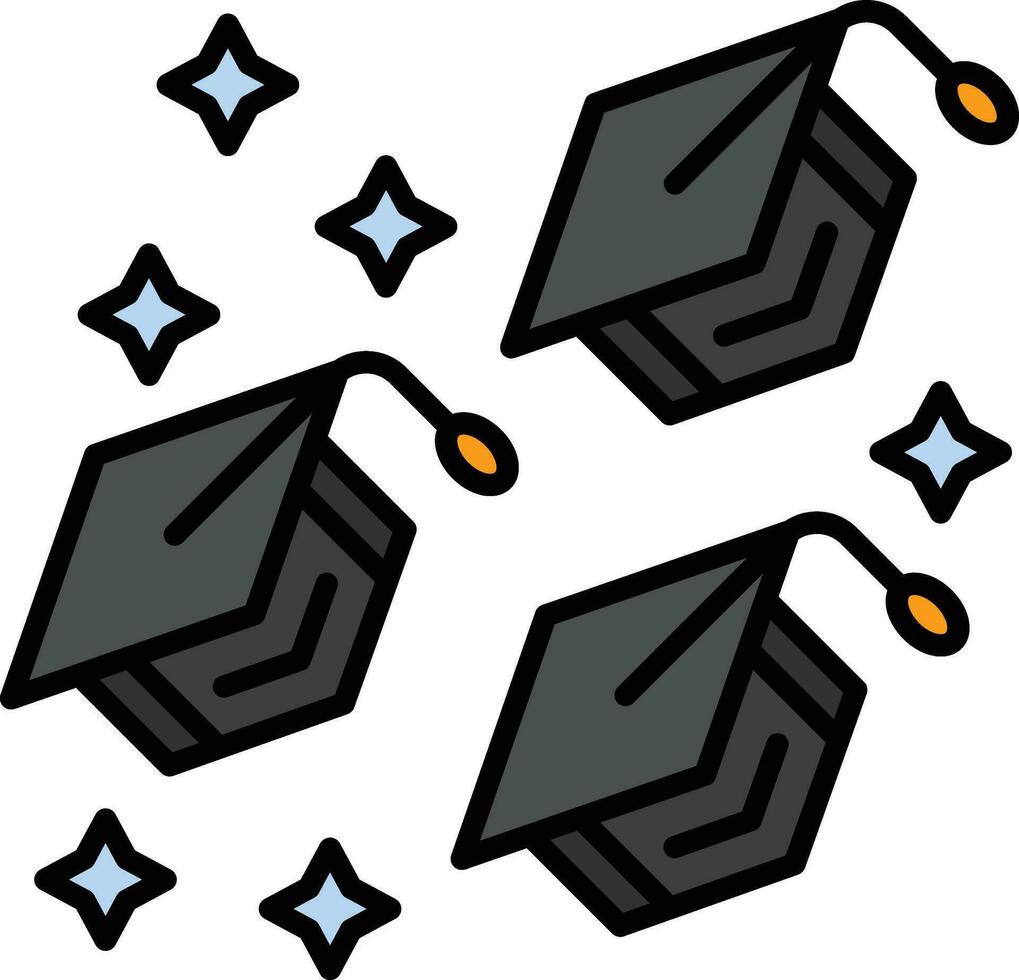 Graduates Vector Icon