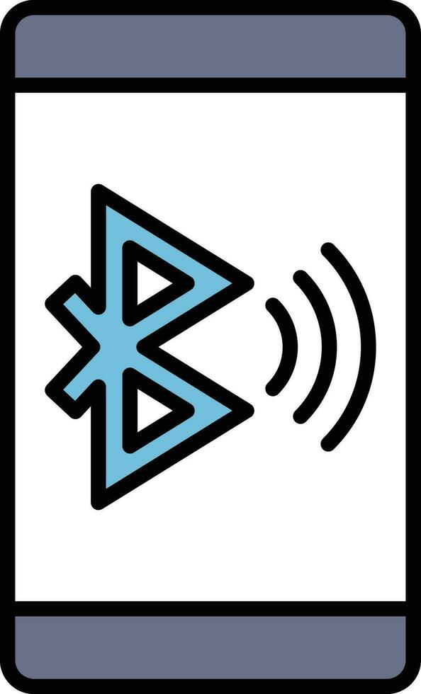 Bluetooth Connect Vector Icon