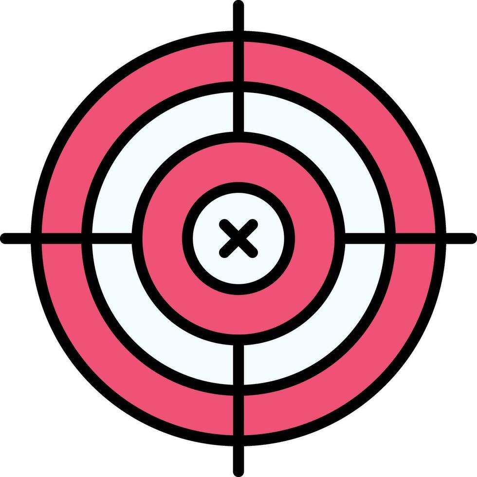 On Target Vector Icon