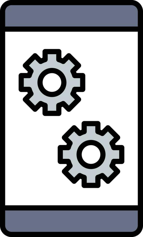 Setting System Vector Icon