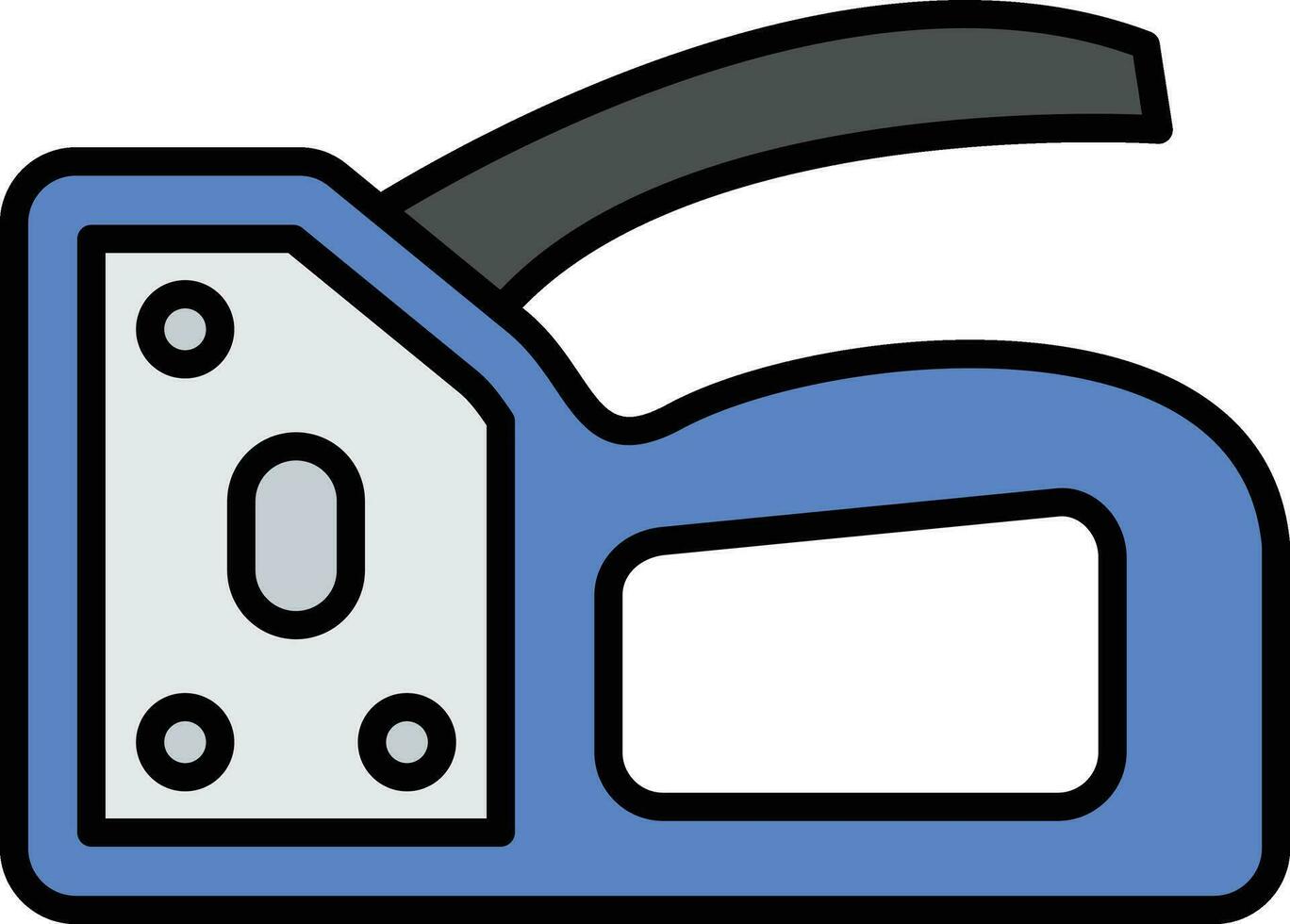 Staple Gun Vector Icon