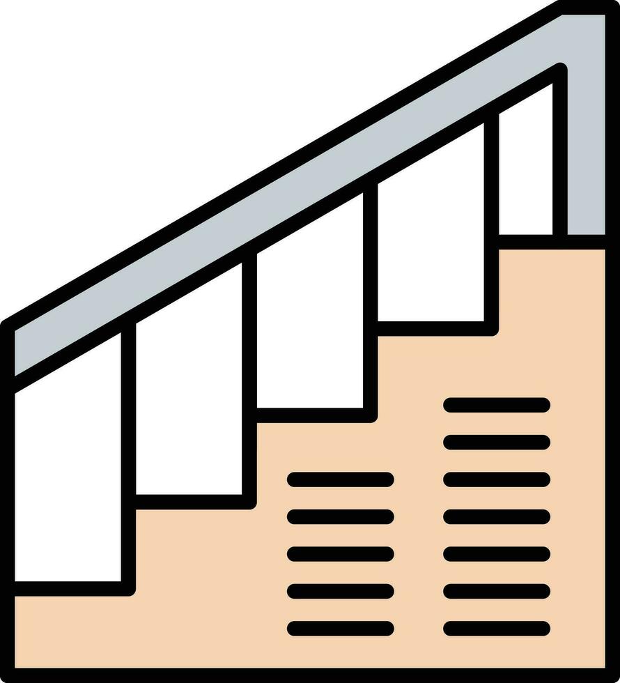 Staircase Vector Icon