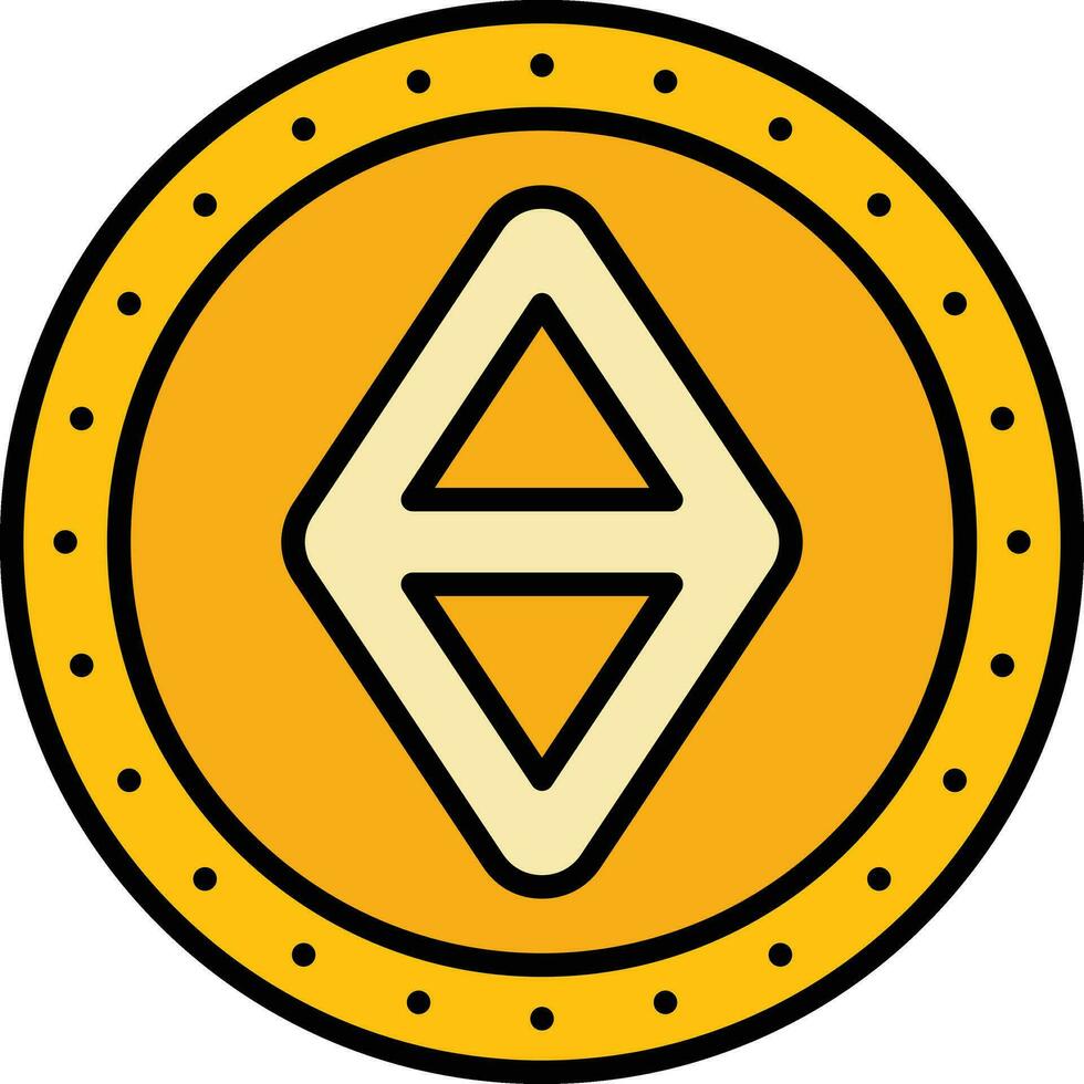 ethereum vector icono