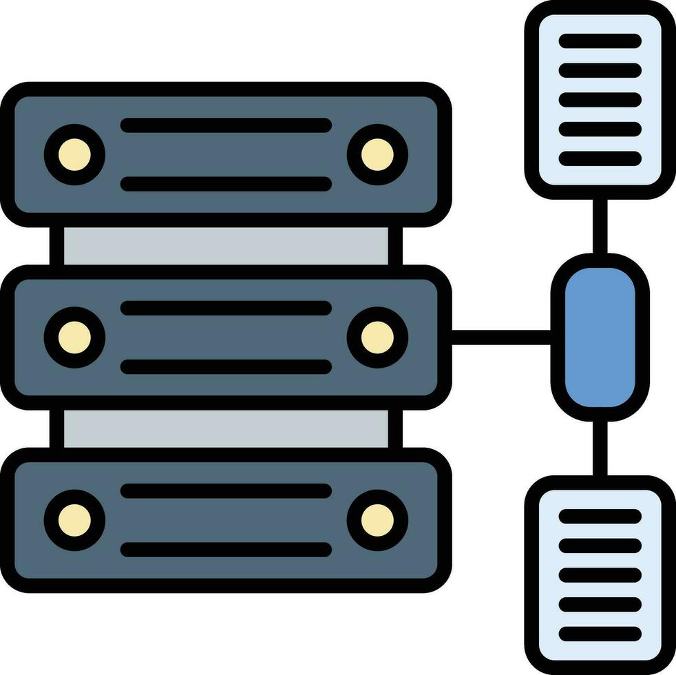 Data Transformation Vector Icon