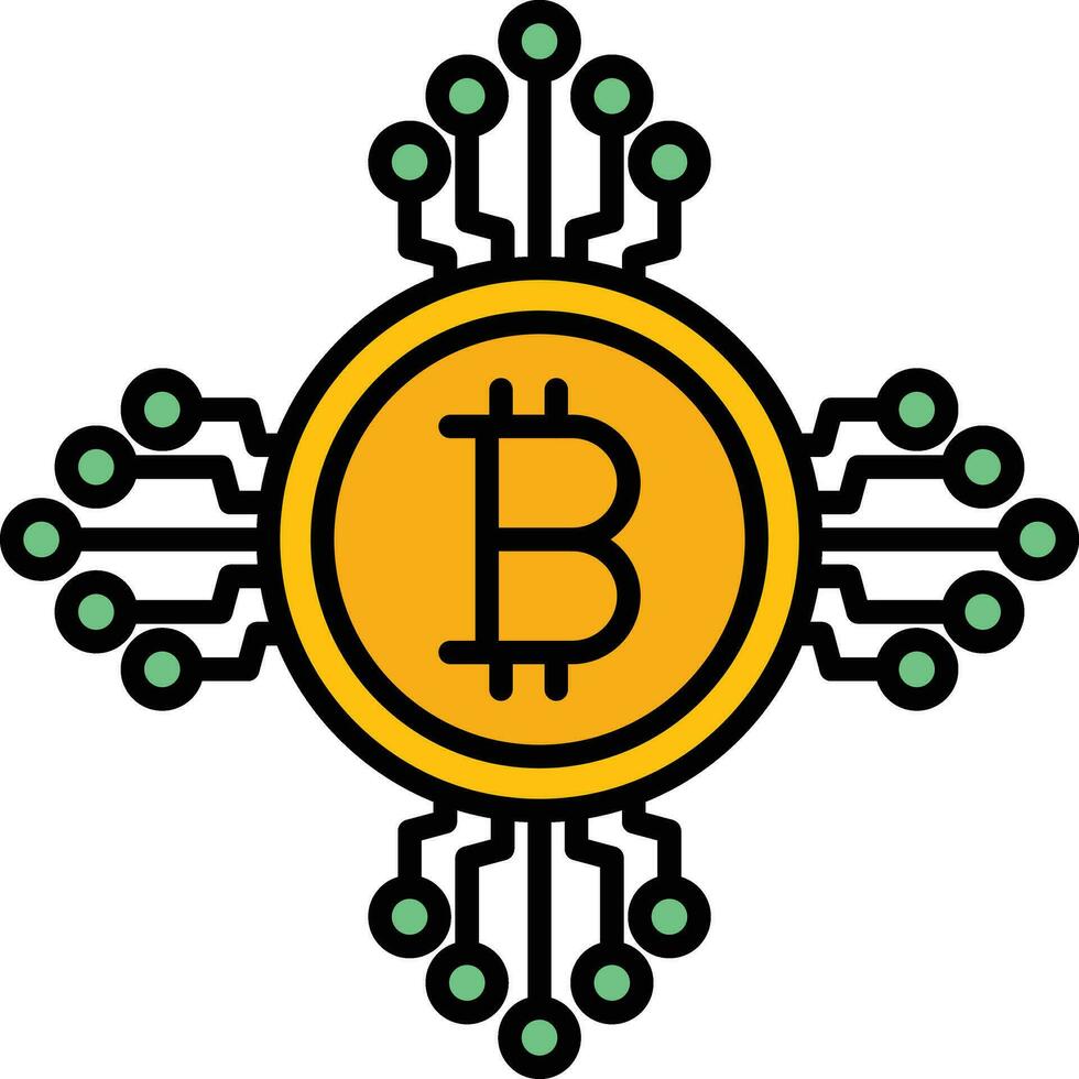 Cryptocurrency Vector Icon