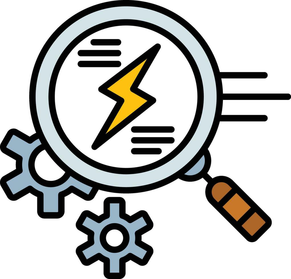 Statistical Power Vector Icon