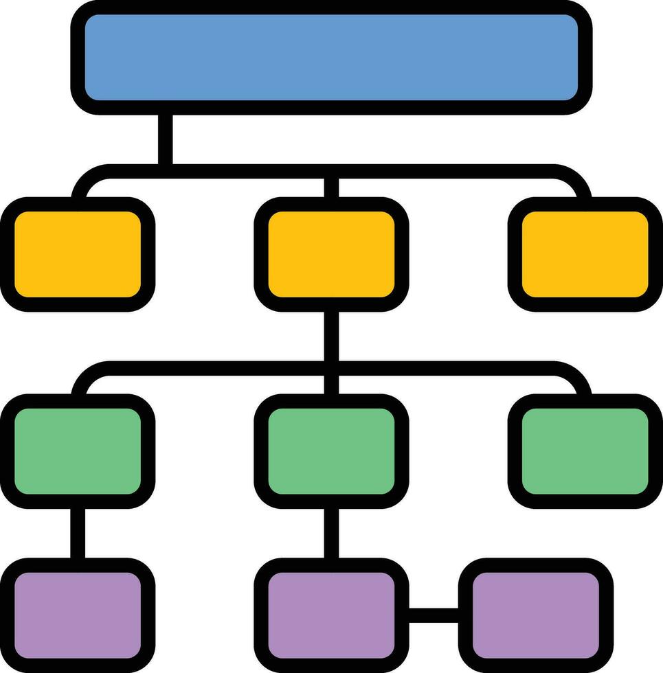 Structured Data Vector Icon