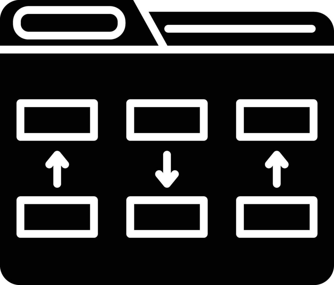 Pattern System Vector Icon