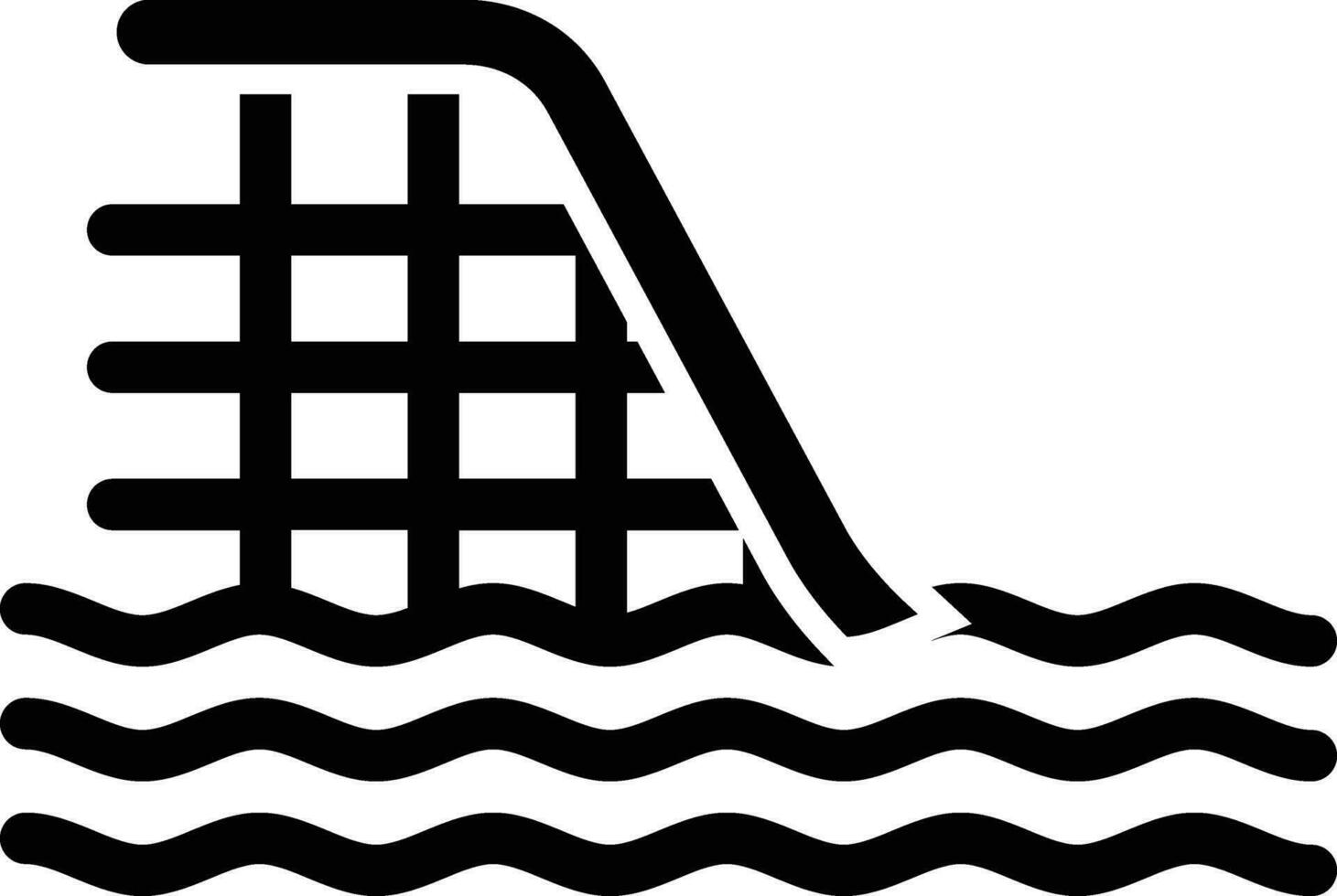 Log Flume Vector Icon