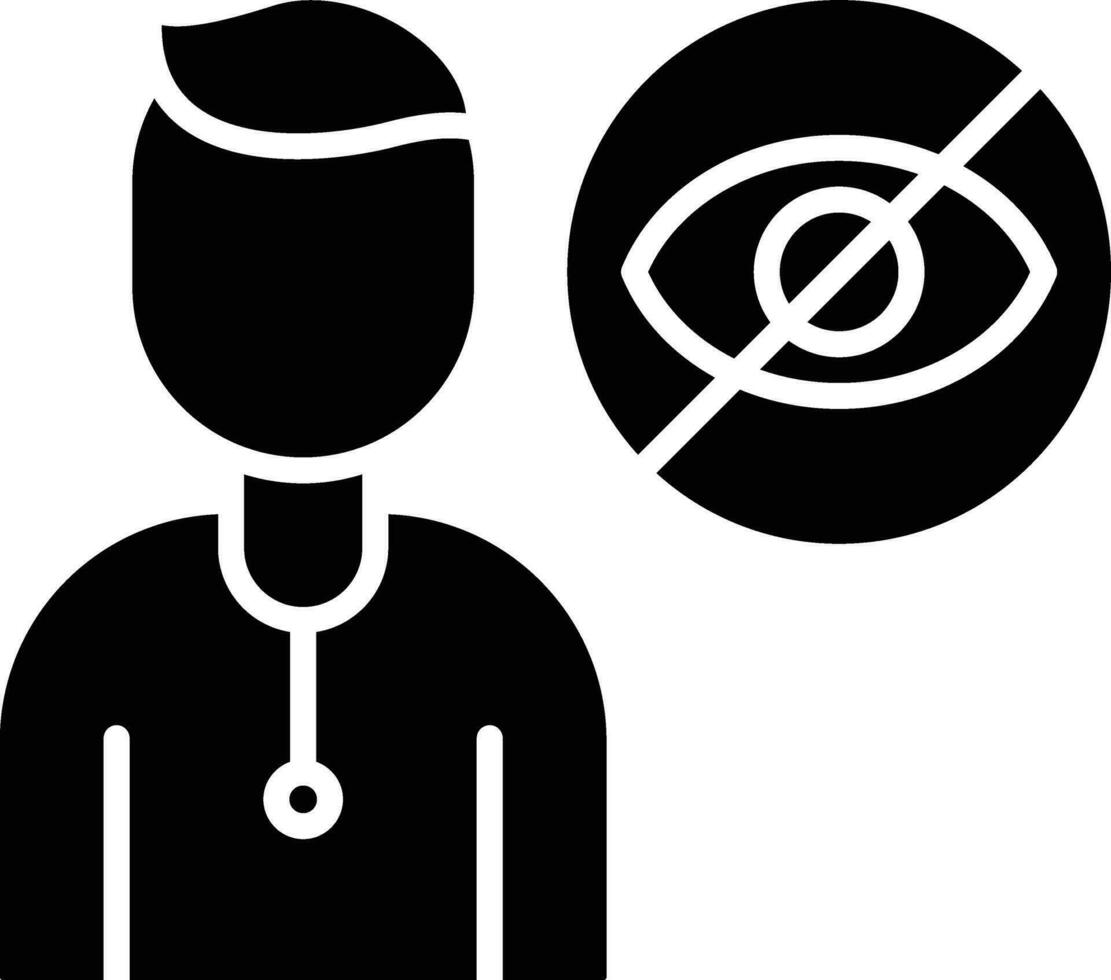 Visually Impaired Vector Icon 30385903 Vector Art at Vecteezy