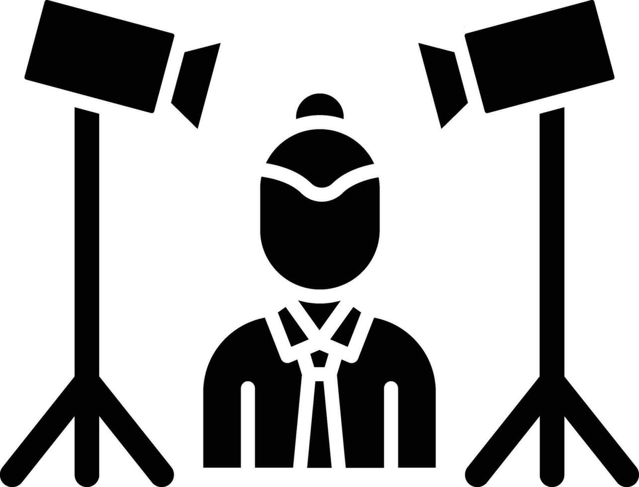 Fashion Shoot Vector Icon