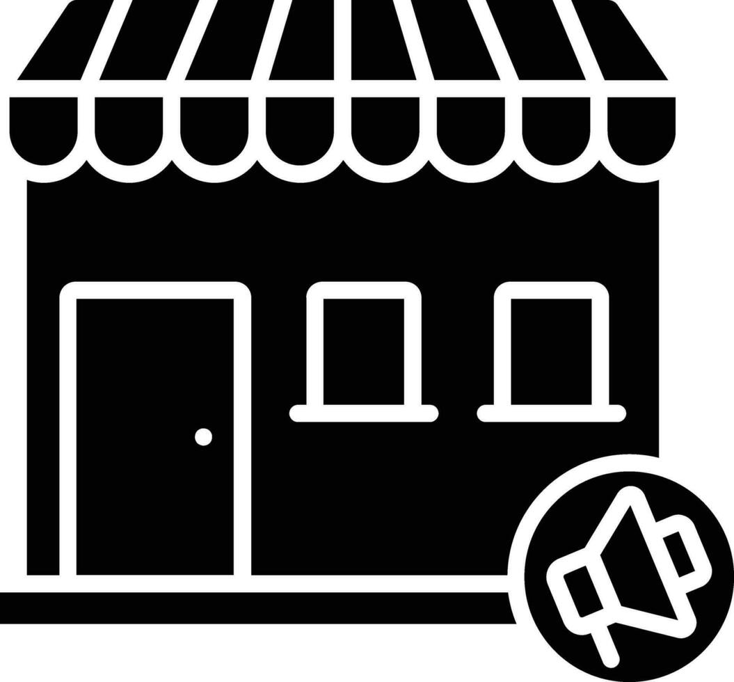 Retail Marketing Vector Icon