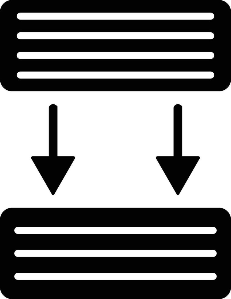 Sentence Length Vector Icon