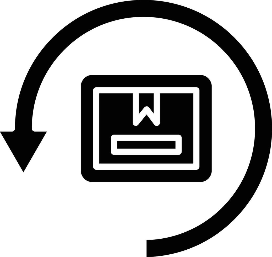 Reverse Logistics Vector Icon