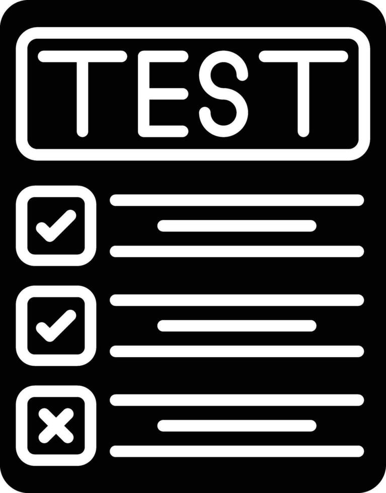 Testing Vector Icon