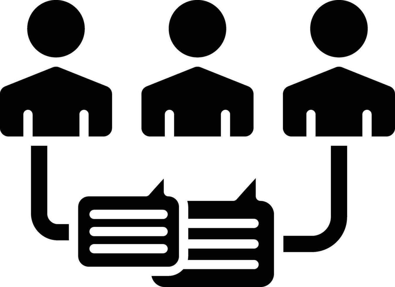Engaging With Audience Vector Icon