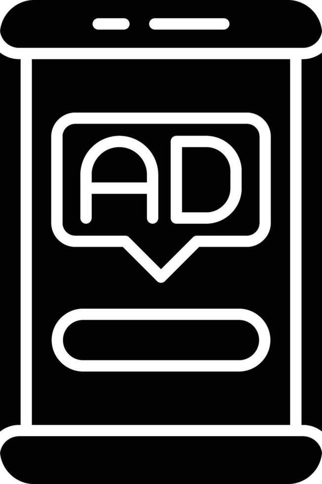 Ad Buying Vector Icon