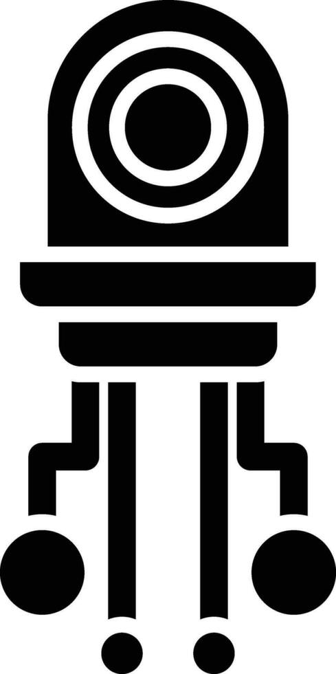 nano robot vector icono