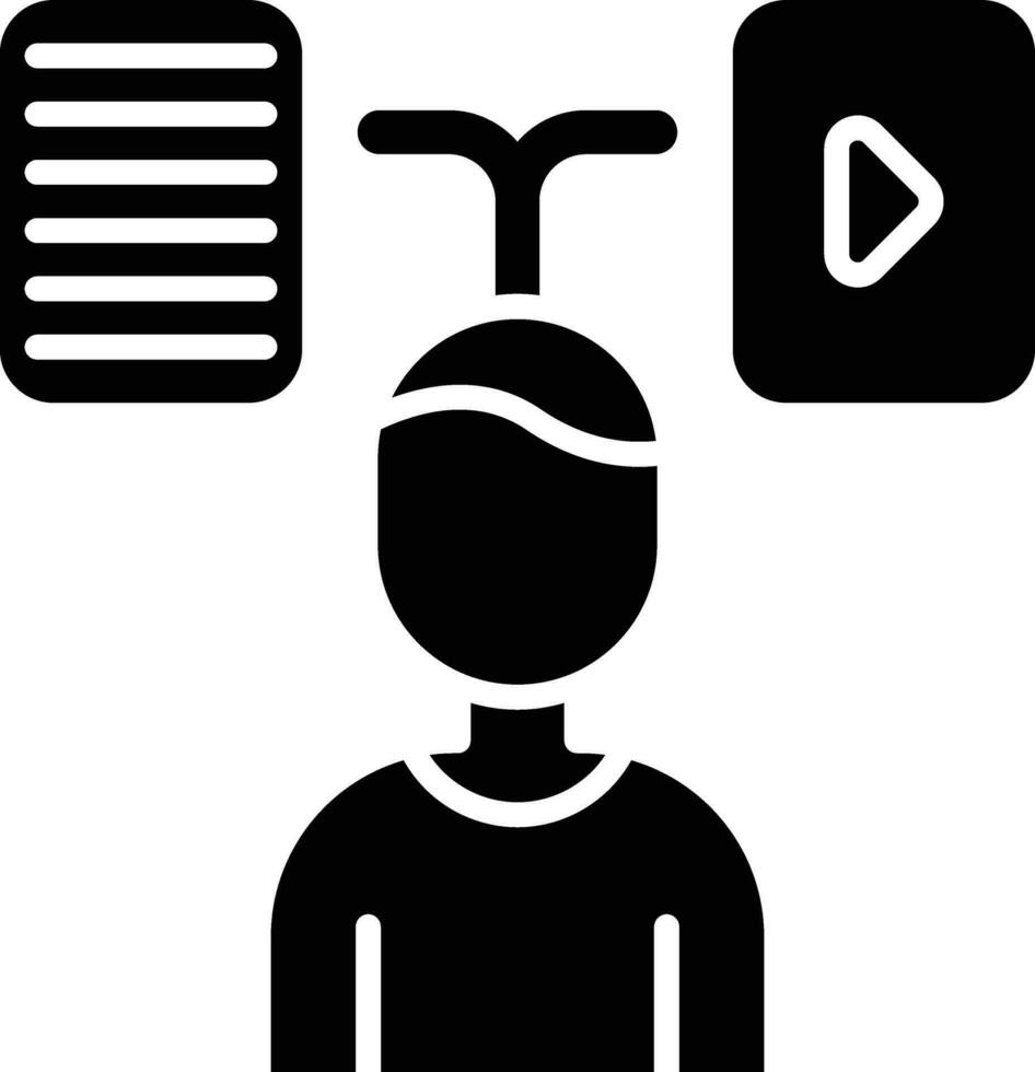 User Generated Content Vector Icon