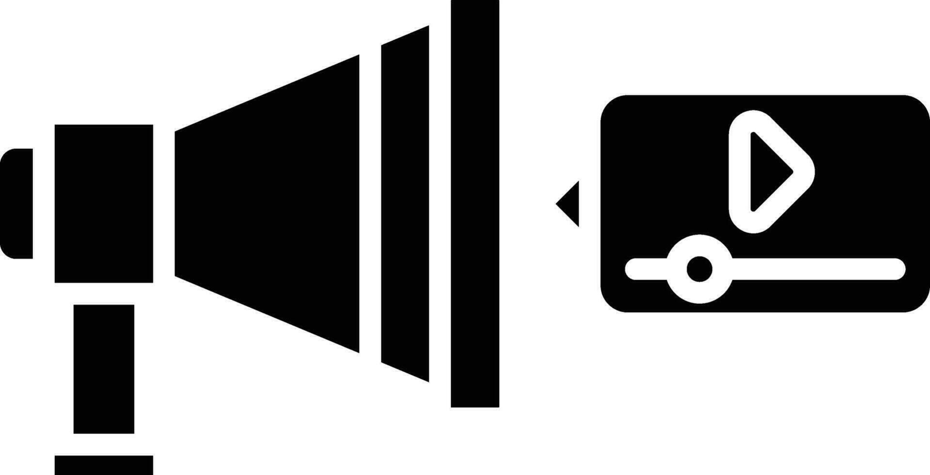 Video Marketing Vector Icon