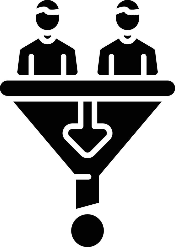 Sales Funnel Strategist Vector Icon