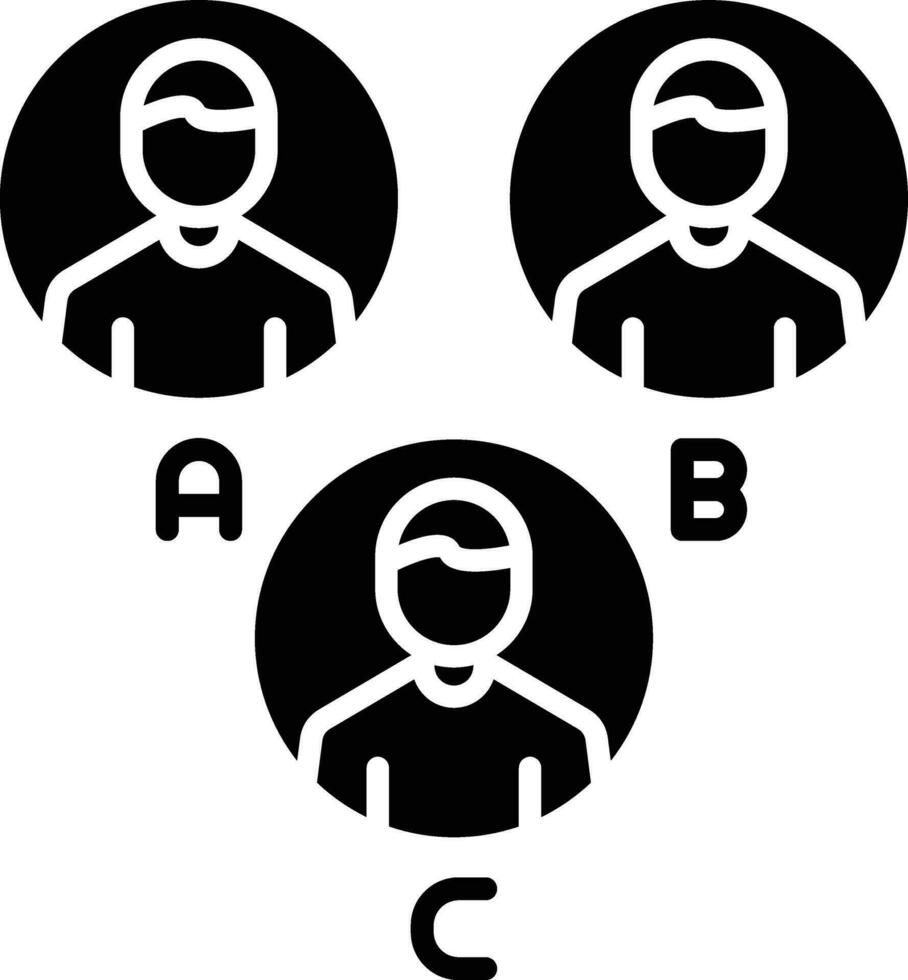 Customer Types Vector Icon