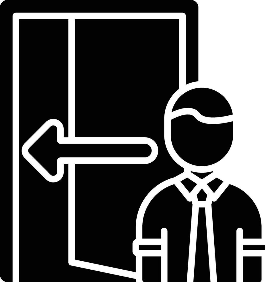 Exit Interview Vector Icon