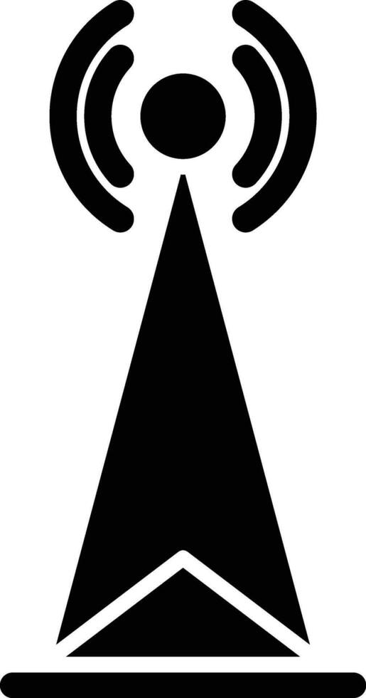 Radio Broadcast Vector Icon