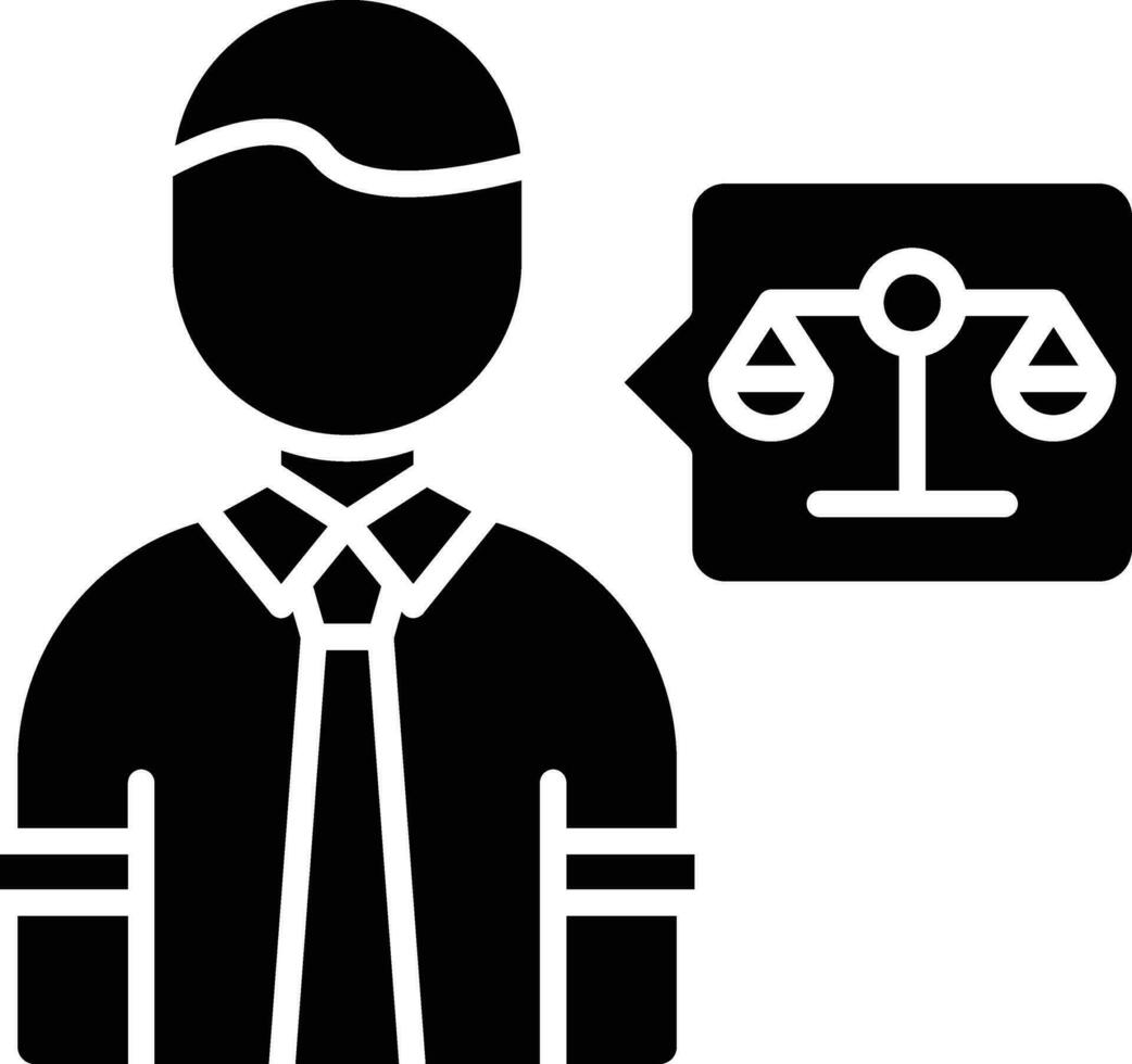 Legal Advice Vector Icon