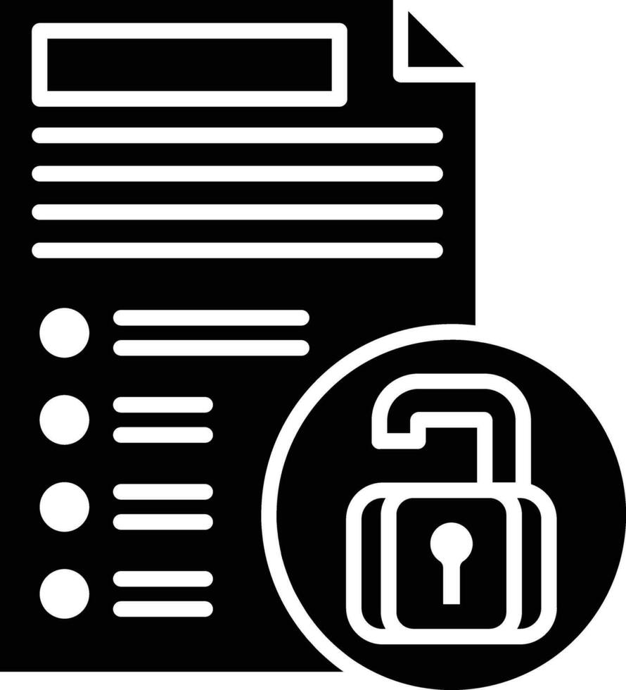 File Access Vector Icon
