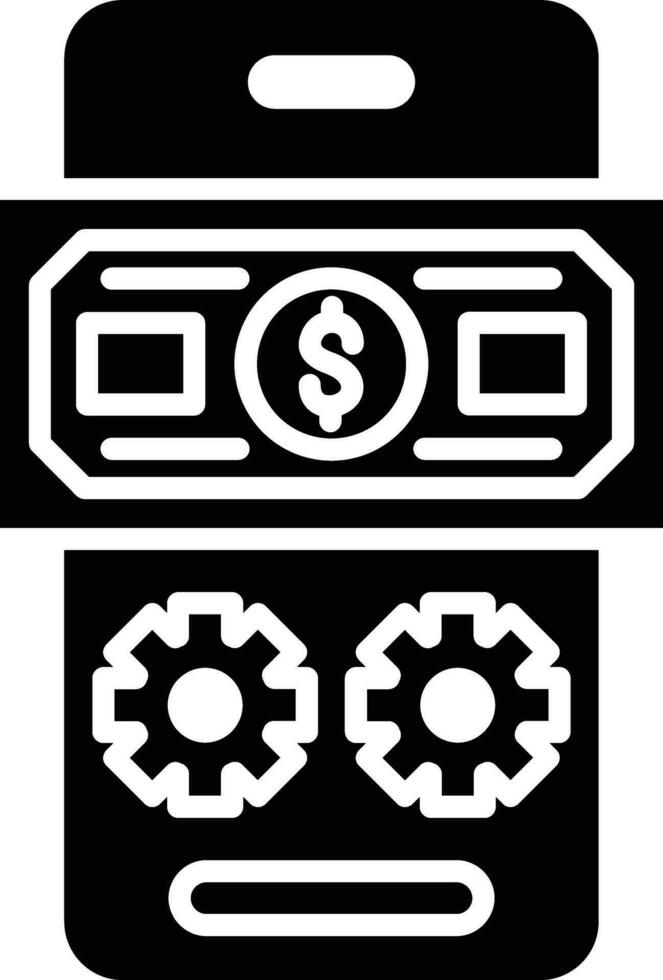 Money Transfer App Vector Icon