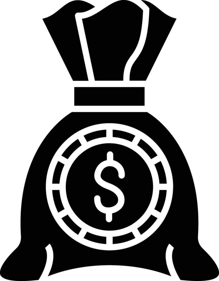 Money Bag Vector Icon