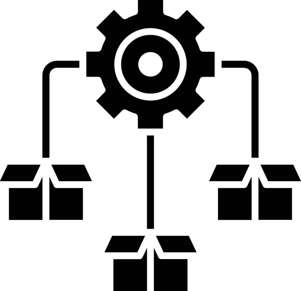 Distribution Vector Icon