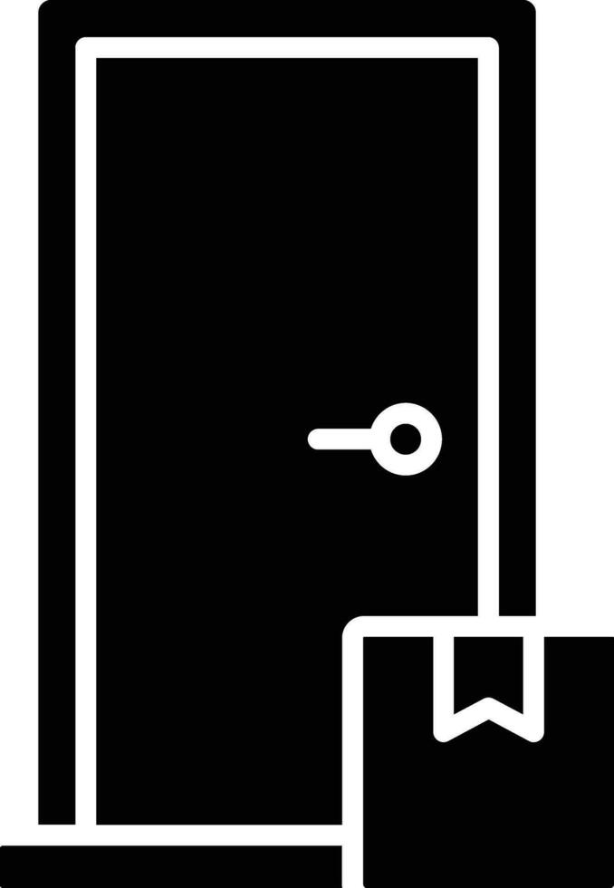 Delivery On Doorstep Vector Icon
