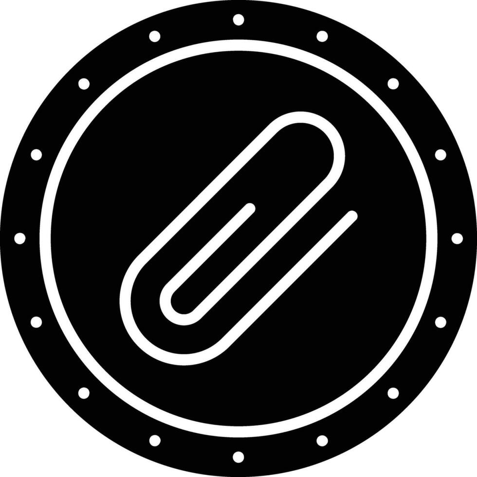 Paperclip Vector Icon