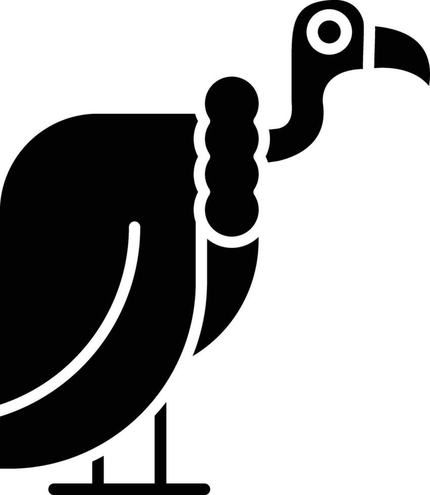 Vulture Vector Icon
