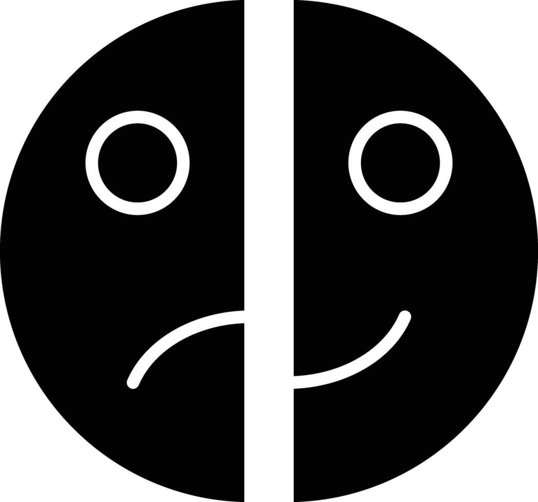 bipolar trastorno vector icono