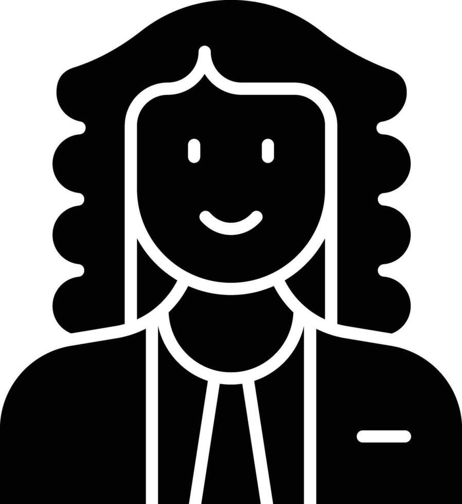 Judge Male Vector Icon