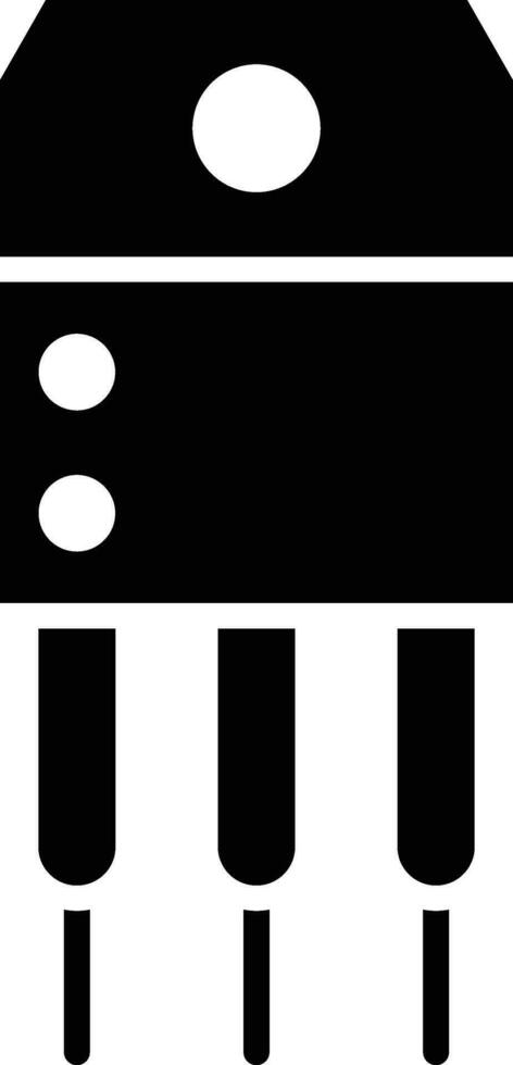Transistor Vector Icon