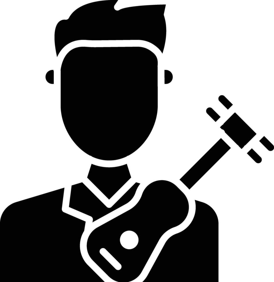 Musician Vector Icon