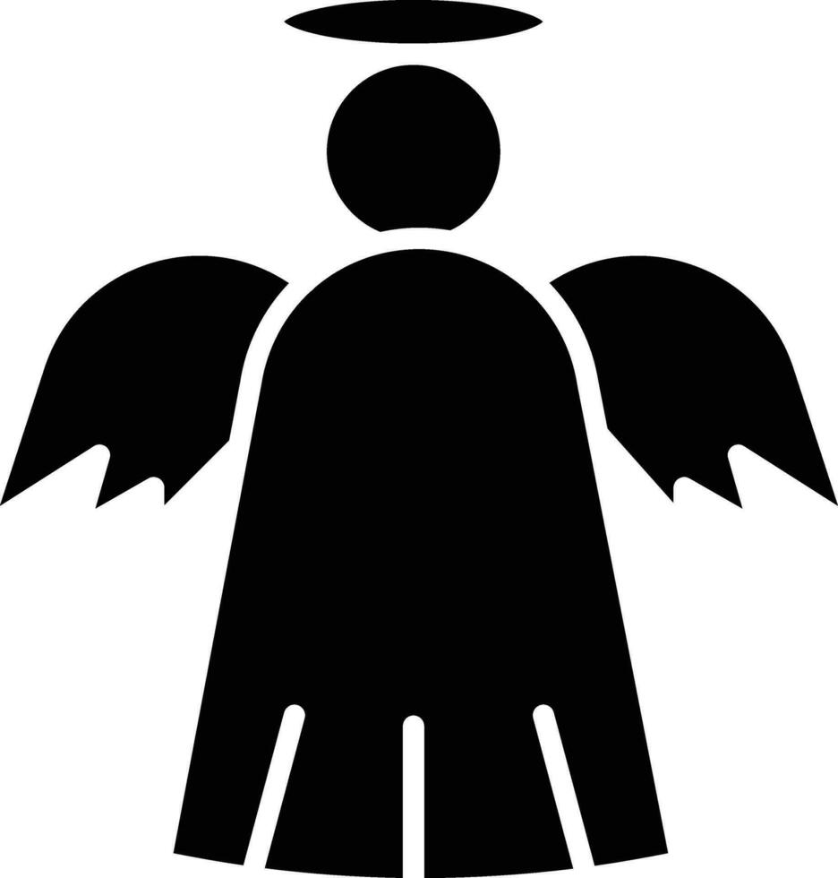 ángel vector icono