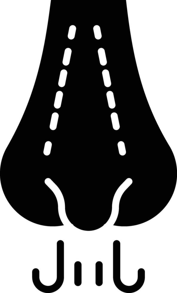 Nostrils Vector Icon
