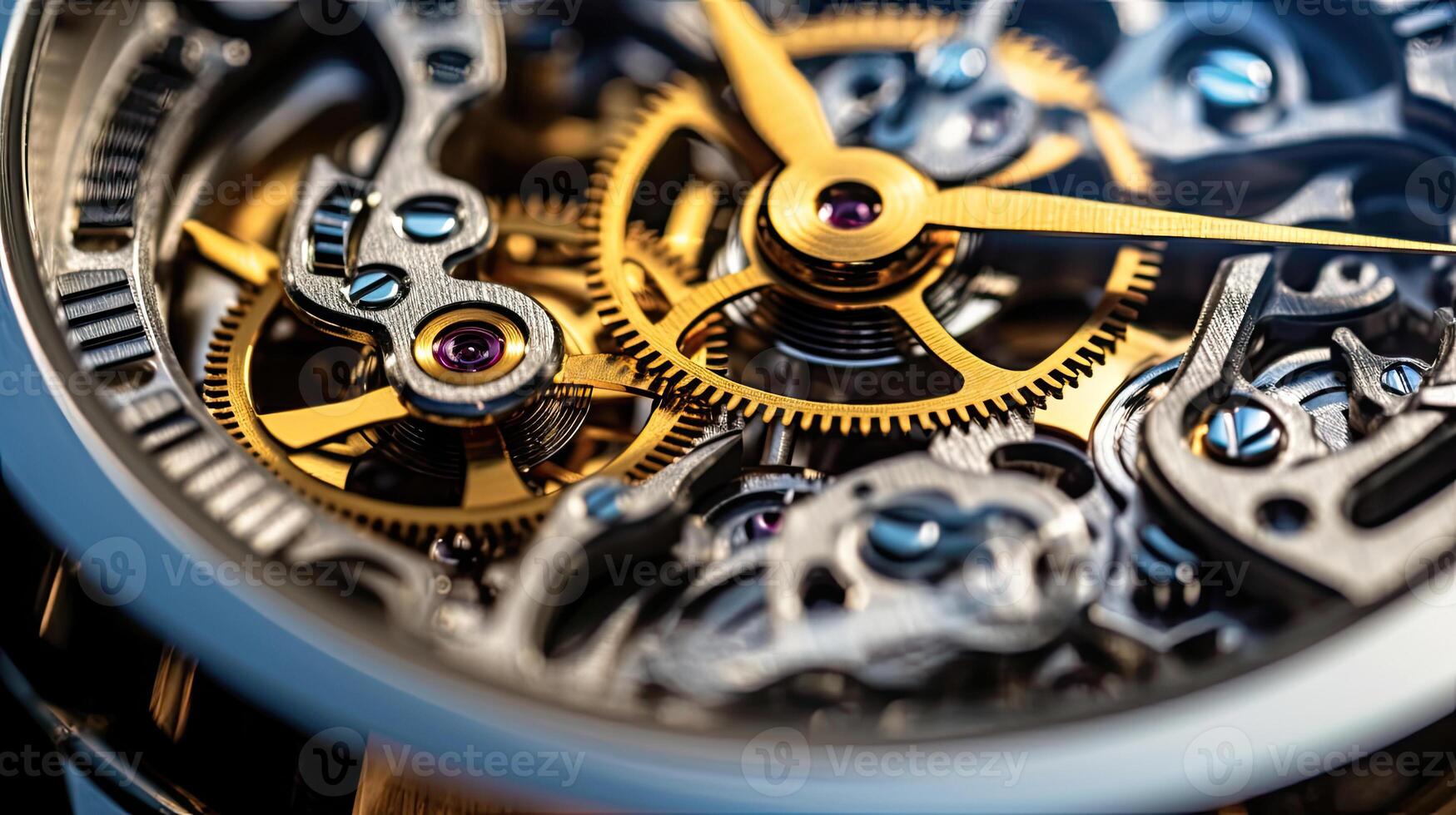 Mechanical watch deals inside