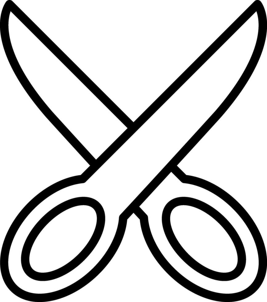 Scissors Vector Icon Design