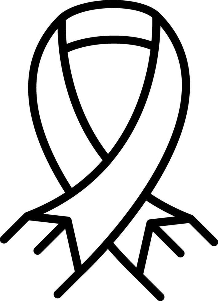 Scarf Vector Icon Design