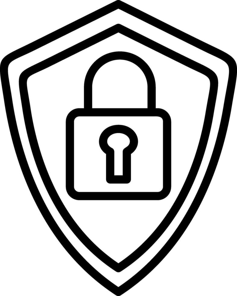 aplicación seguridad vector icono diseño